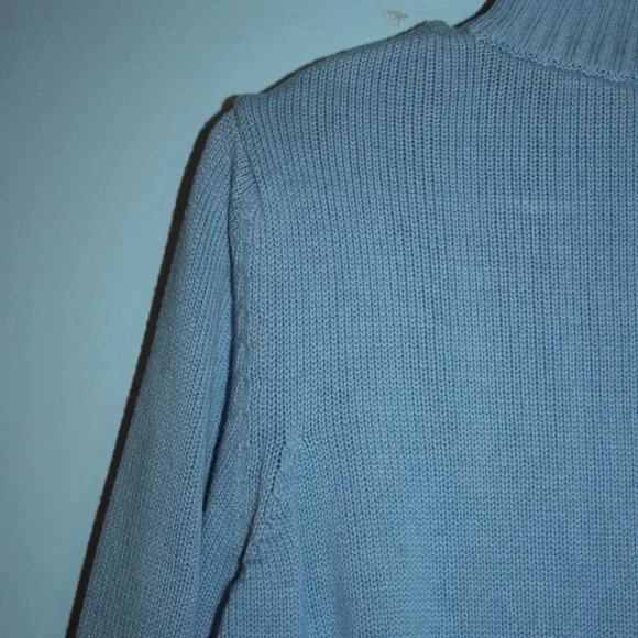 The Vermont Country Store Zip Up Medium Sweater with Pockets Modest - Picture 8 of 15